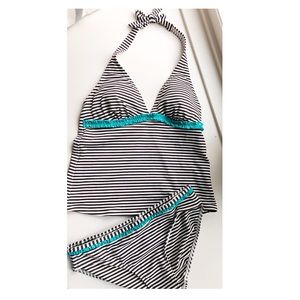 Boden Striped Tankini